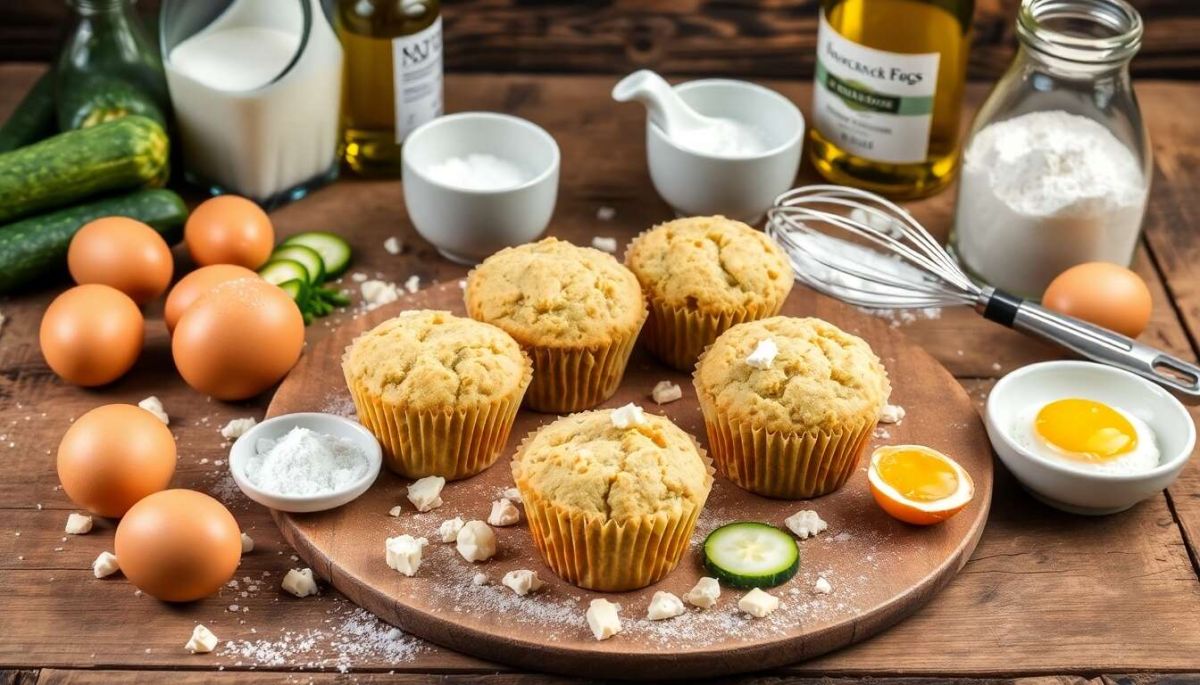 Muffins courgettes et fromage de chèvre : une gourmandise à savourer