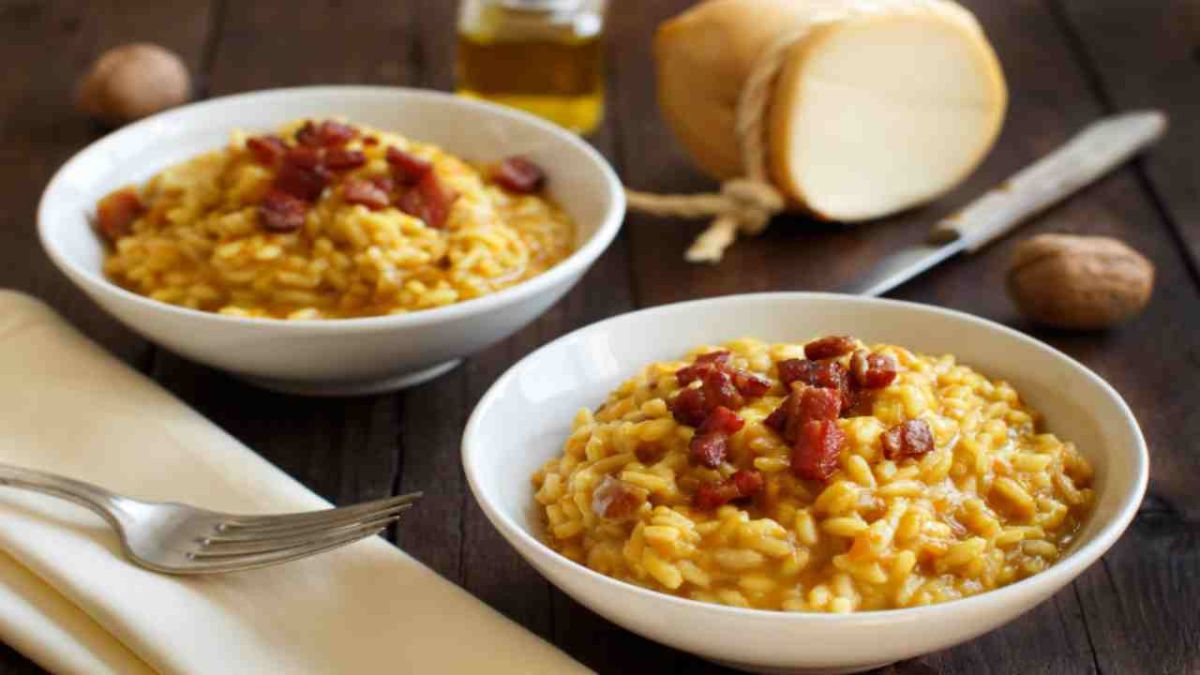 Un risotto fumé réconfortant pour les journées fraîches