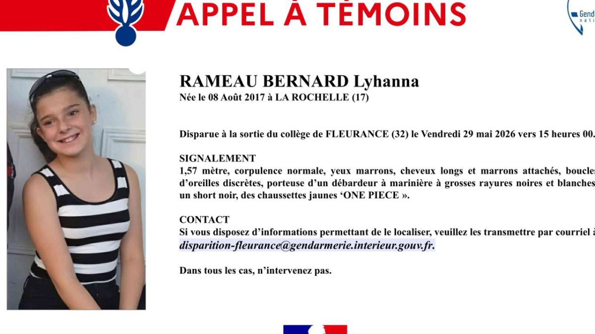disparition de lyhanna : l'angoisse monte dans le Gers