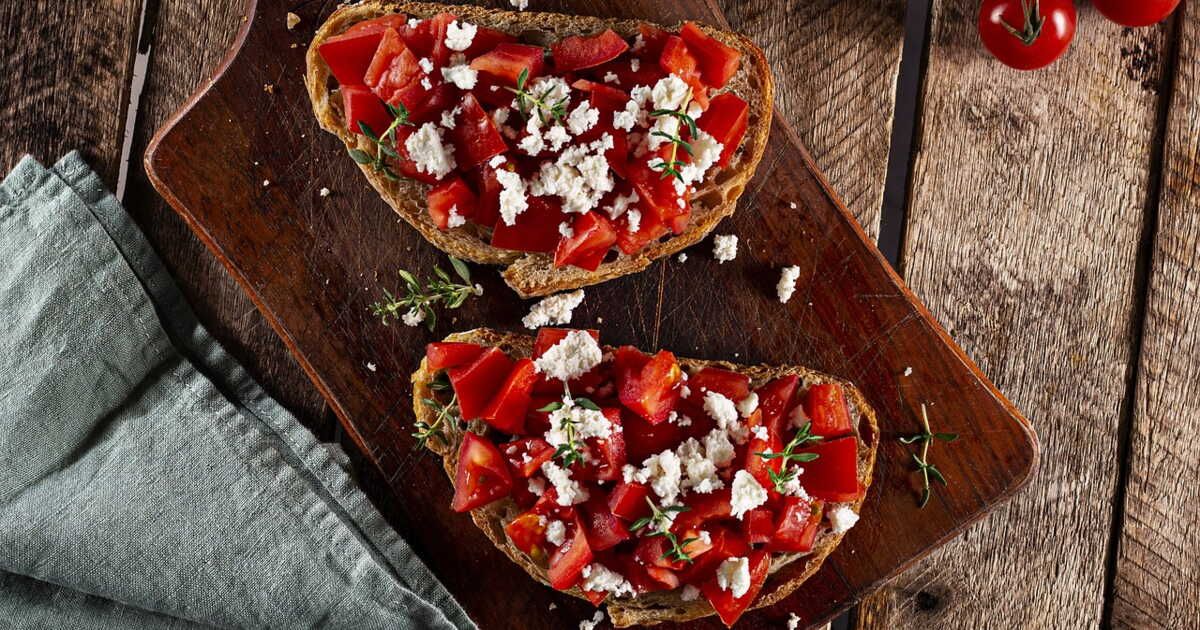 Bruschetta façon pizza : un délice express pour vos soirées