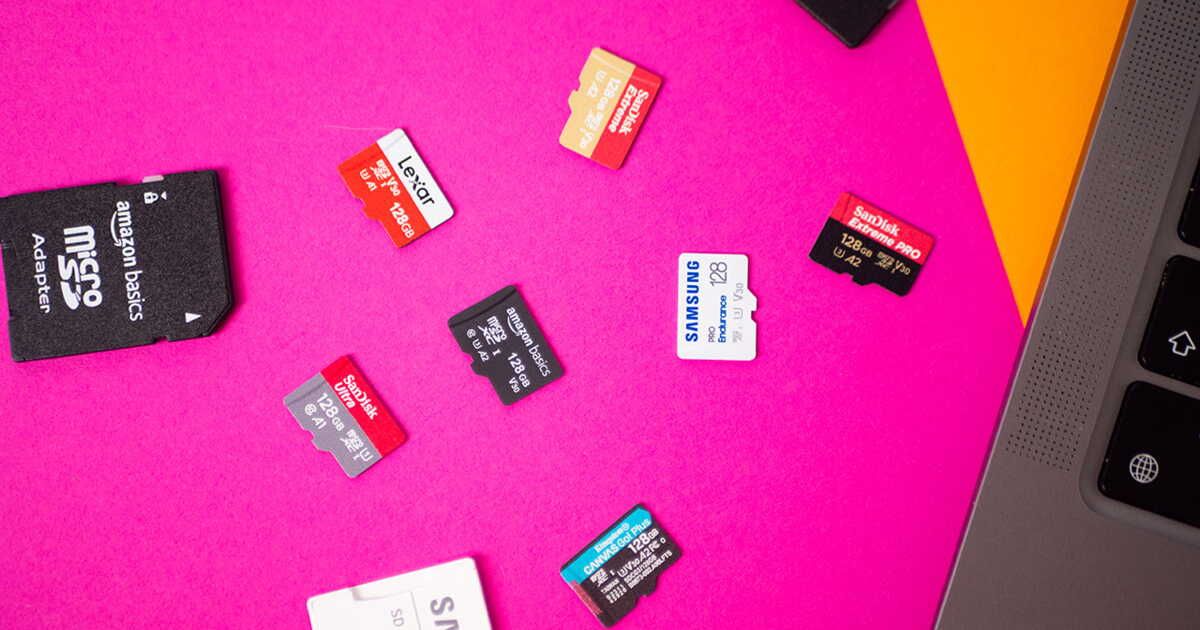 Les meilleures cartes micro SD : guide d'achat 2025