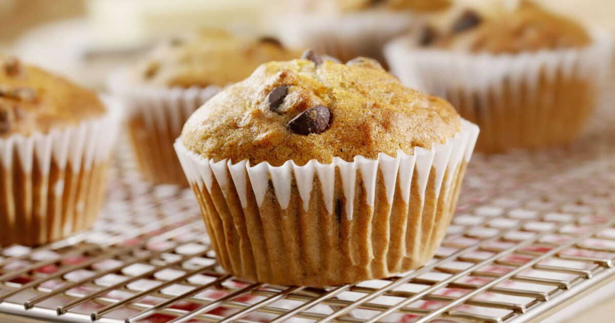 Des muffins banane et chocolat sains pour un goûter gourmand