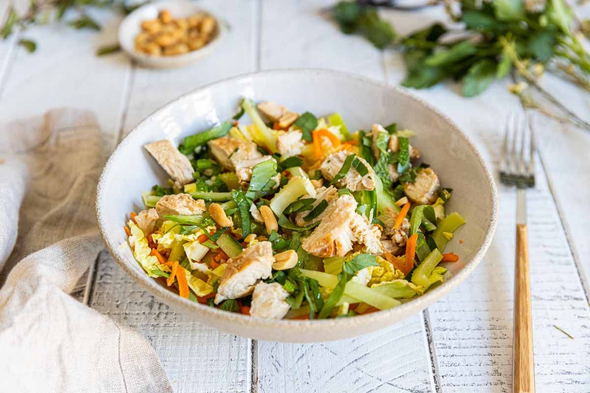Salade vietnamienne au poulet