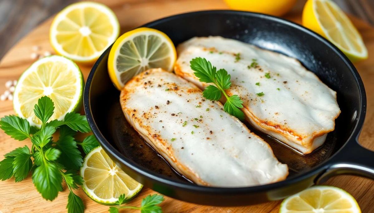 Sublimez votre dîner avec des filets de merlan poêlés au citron vert