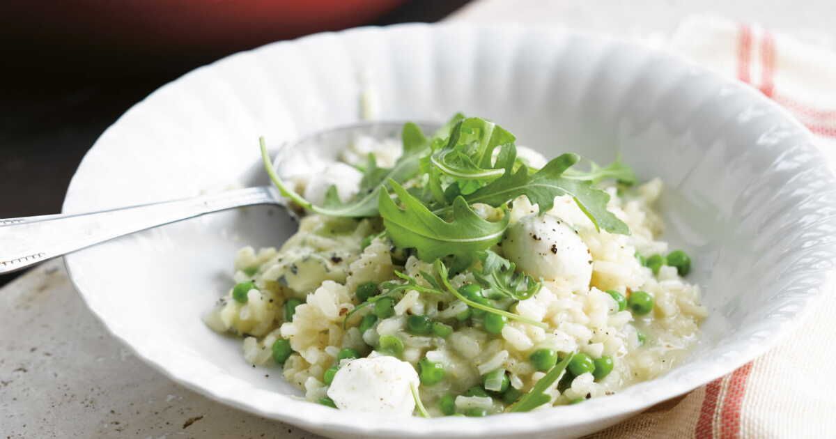 un risotto aux trois fromages qui va ravir vos papilles
