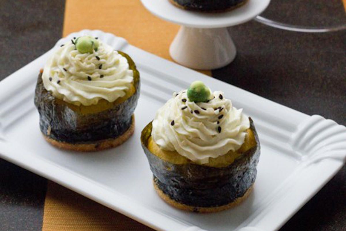 Des cupcakes au saumon et wasabi qui surprendront vos invités