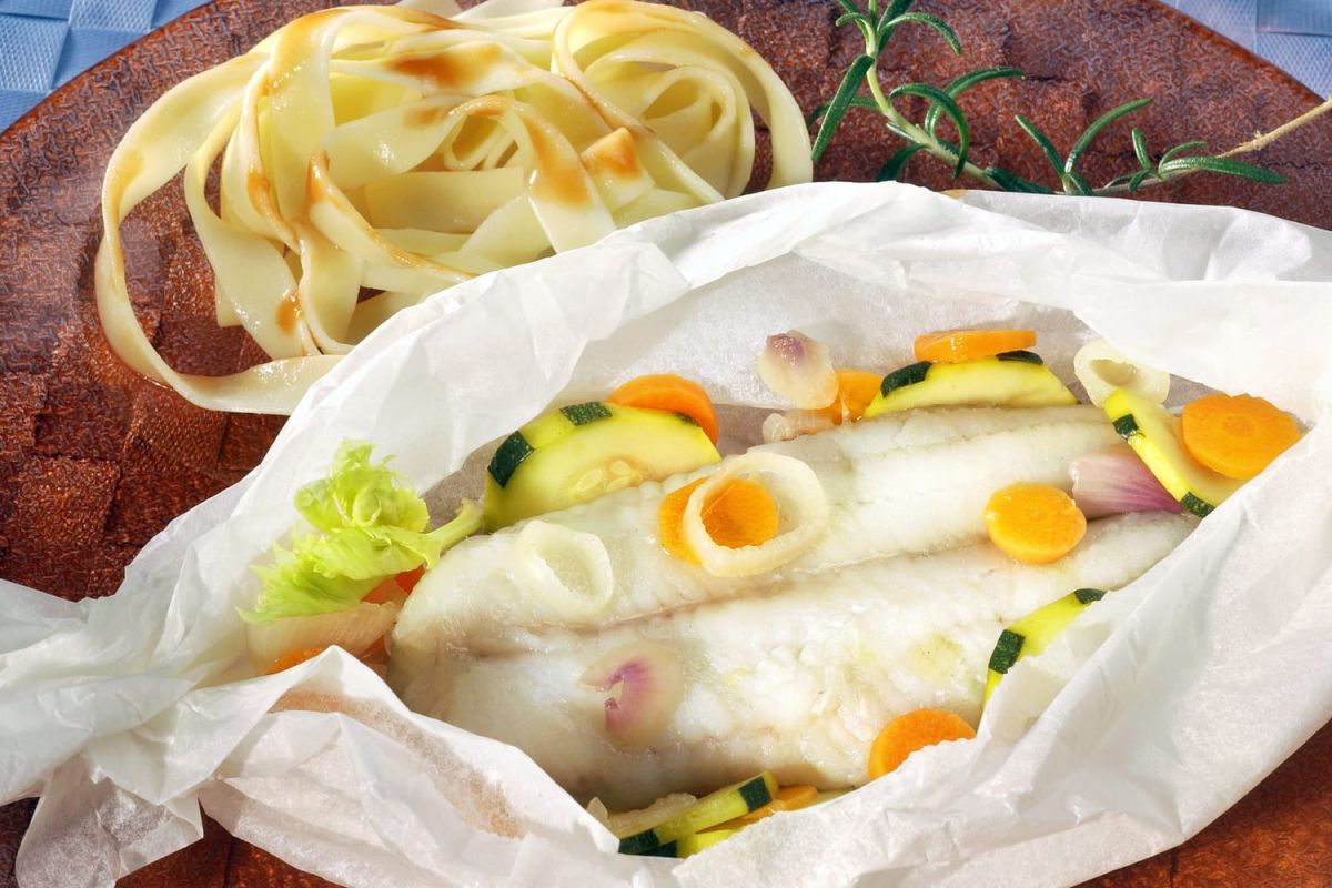 La recette du cabillaud en papillote de Cyril Lignac