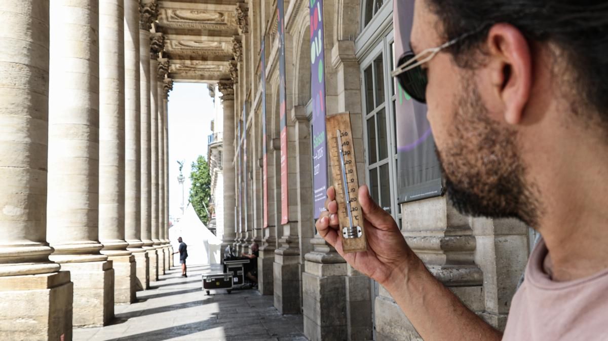 Bordeaux sous le soleil : entre 5 °C de différence entre le jardin public et la gare