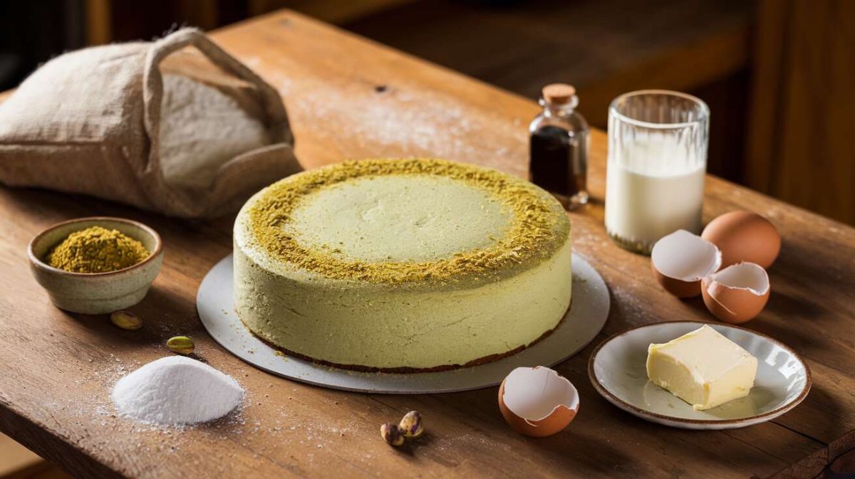 Un gâteau à la pistache tout en douceur : la recette facile qui va épater vos invités