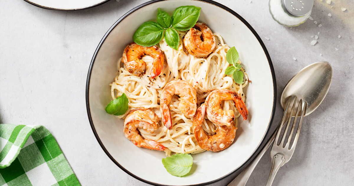 Des spaghettis aux crevettes irrésistibles en moins de 15 minutes