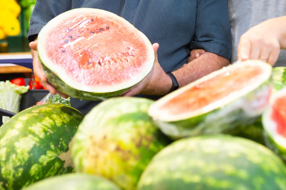 La méthode infaillible pour choisir une pastèque bien mûre