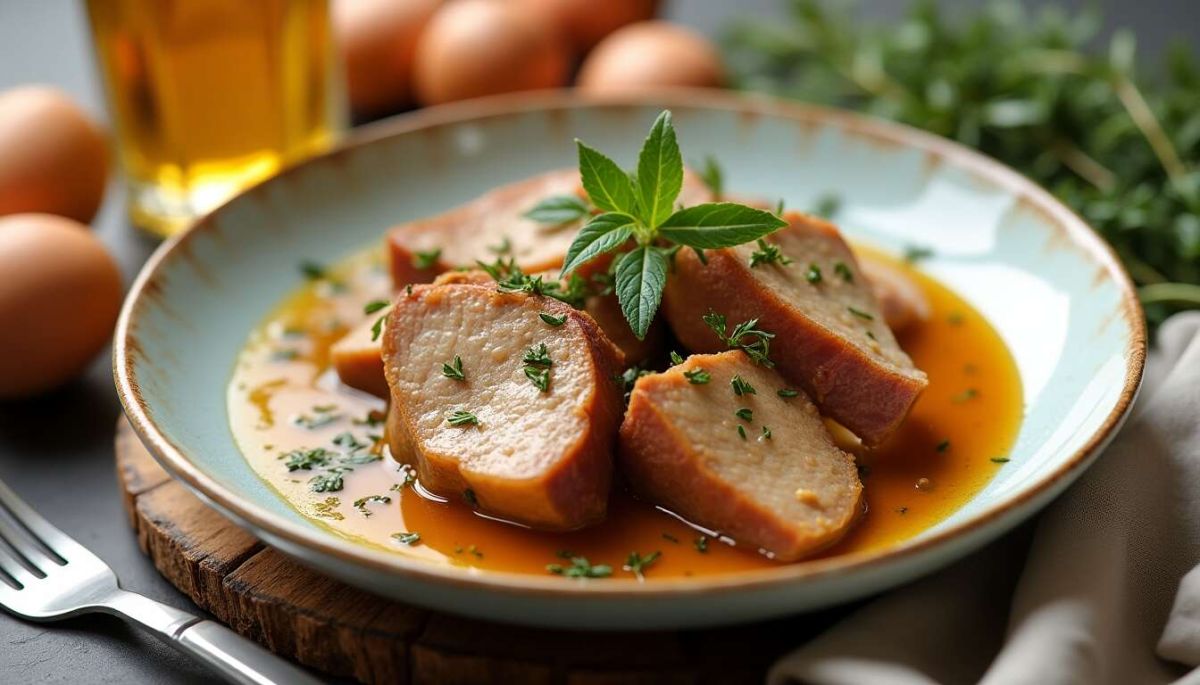 découvrez la joues de porc au cidre, un délice facile à préparer