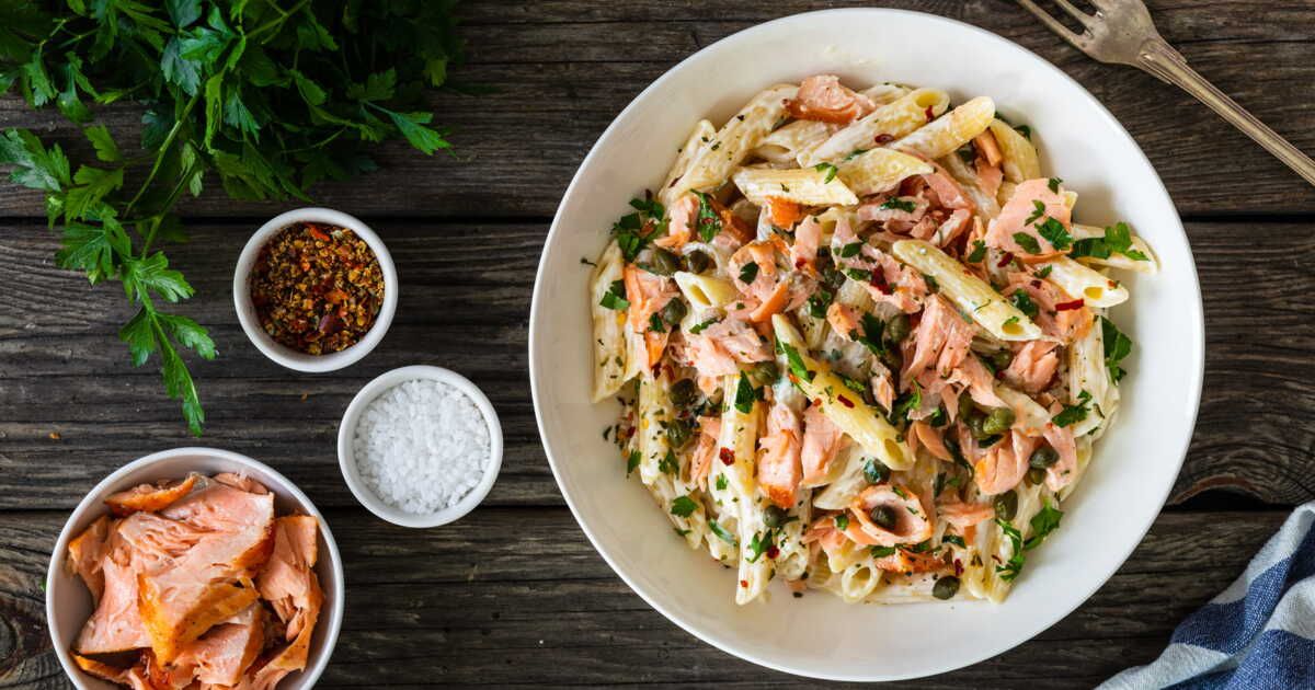 Une recette de pâtes au saumon qui va vous surprendre