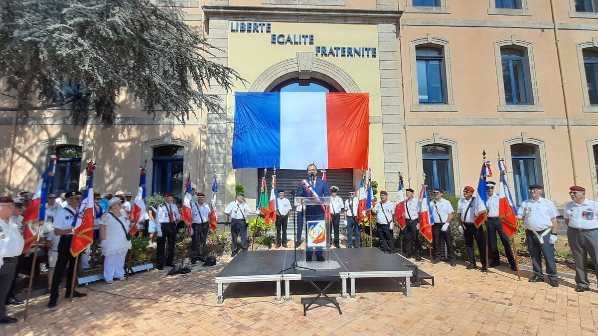 Agde célèbre le 14 juillet avec une commémoration émouvante