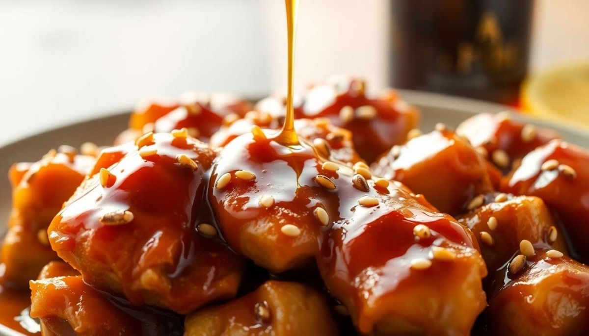 Un poulet au miel et sauce soja, facile à réaliser et plein de saveurs