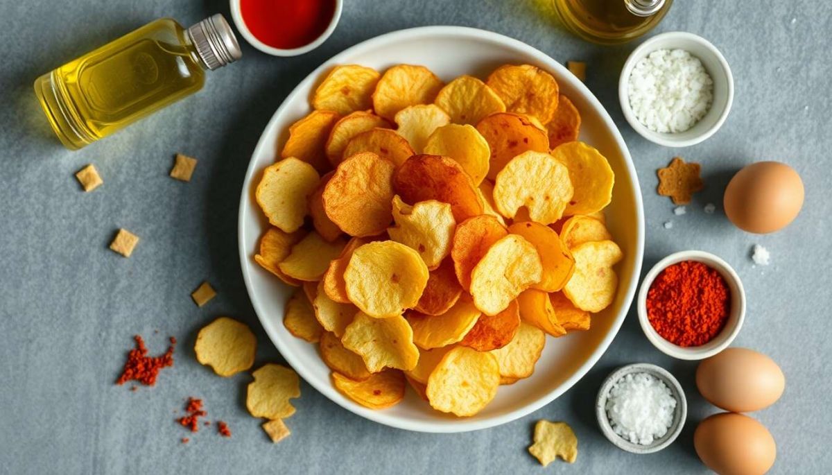 Découvrez la recette irrésistible des chips maison au four